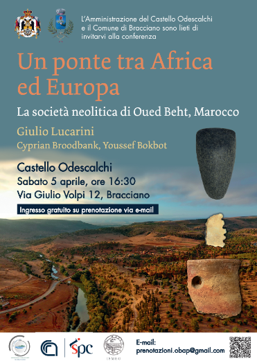 Conferenza “Un ponte tra Africa ed Europa. La società neolitica di Oued Beht, Marocco”