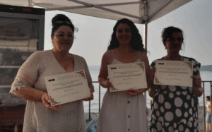 Domiziana Marino e Deborah Sbaglio prime ex aequo al Concorso culinario amatoriale della Sagra del Pesce
