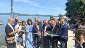 Anguillara: Inaugurata la passeggiata da I Soldati al Giardino dei Pescatori