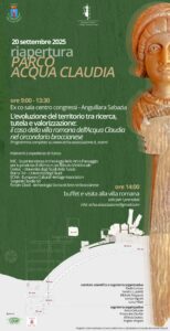 Convegno ECHA: “Il caso della villa romana dell’Acqua Claudia nel territorio braccianese”