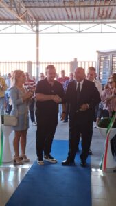Alla Creo Infissi di Lamezia Terme concretizzata la partnership con il Kosovo con il nuovo show room Sharri di Betim Sherifi