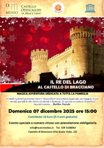 Castello di Bracciano: evento “Il Re del lago e la principessa Artemisia”
