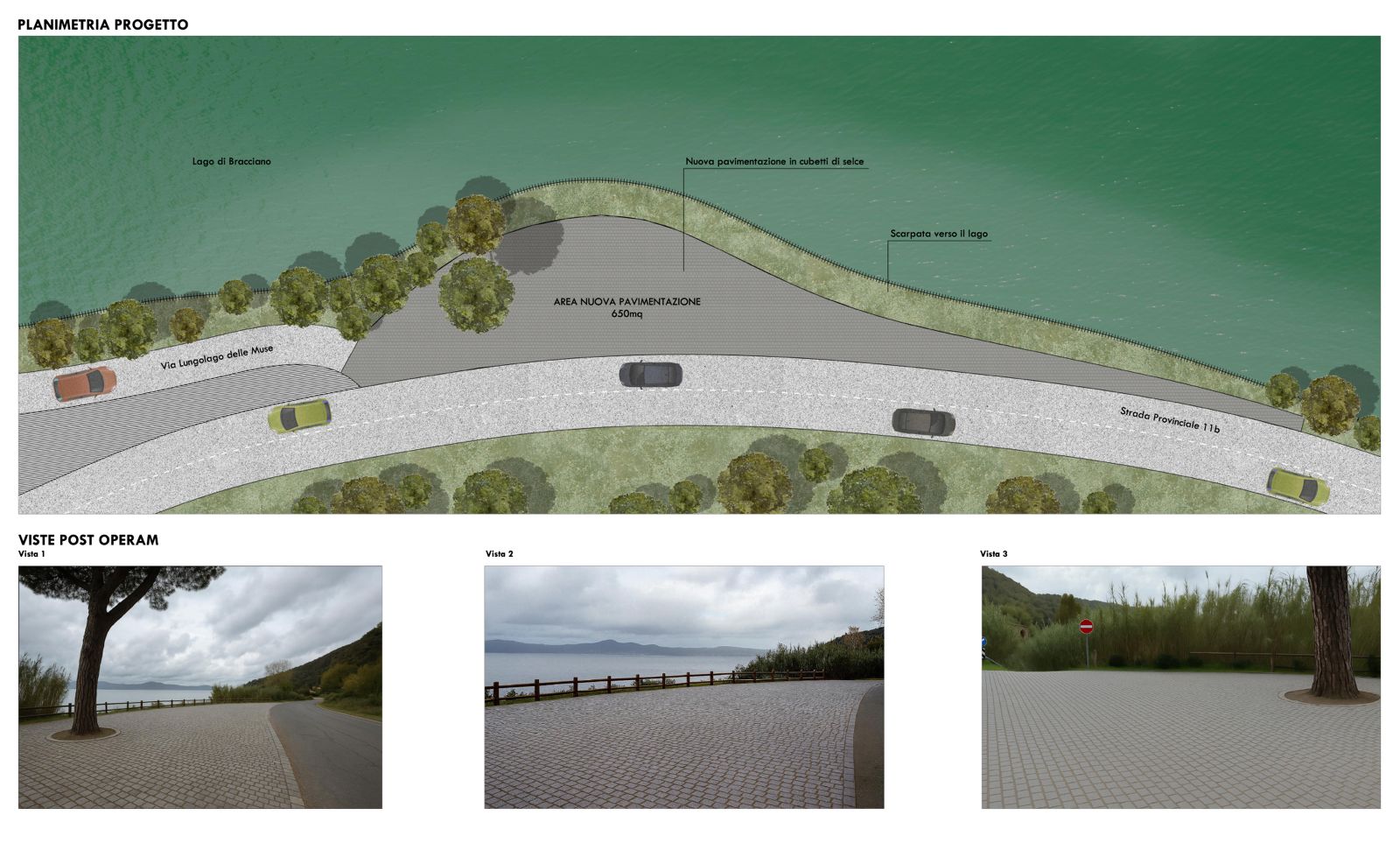 Consorzio Lago Bracciano: Pizzorno annuncia i lavori di riqualificazione del Belvedere “La Sedia”