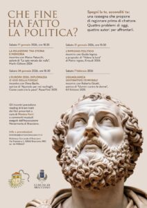 Che fine ha fatto la politica? La biblioteca comunale di Bracciano con quattro incontri indaga sulla tendenza che mina una sana democrazia