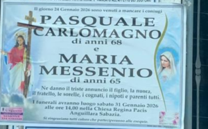 Lutto Cittadino per Maria e Pasquale: funerali oggi